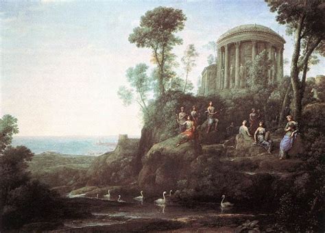 Apollo And The Muses On Mount Helicon 1680 Claude Lorrain Wikiart