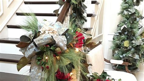 Rebecca Robeson Inspired 2016 Christmas Garlands And Stairways