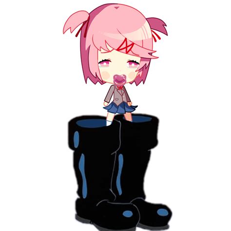 Chibi Natsuki Doesnt Like Her New Boots I Bought Her Ddlc