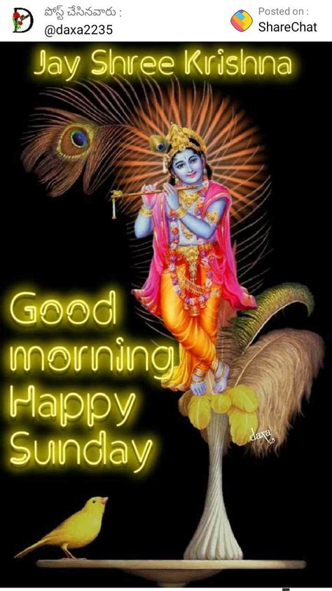 Sunday Hindu Greetings Good Morning Motivational Quotes