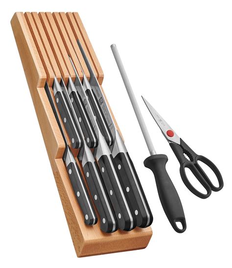 Zwilling Ja Henckels Pro 10 Piece Knife Block Set With In Drawer