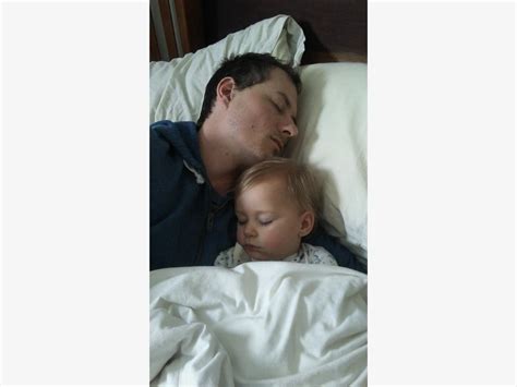 Spend Time Even If Its Napping Together Fathers Day Photos