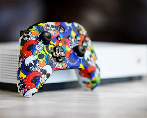 Sugar Skulls Proflex Xbox One Silicone Controller Grips Cover Vgf