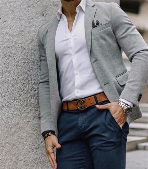 Gray Jacket Business Casual Looks For Men Mens Business Casual Outfits