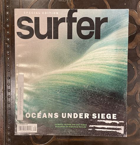 Surfer Magazine Special Edition Lot Oceans Under Siege And Greatest Rides