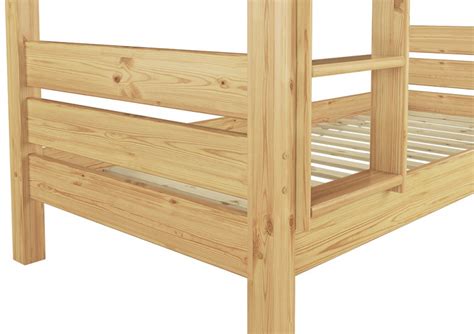 Letto a castello per adulti e bambini al miglior rapporto qualità prezzo. Letto a castello di Pino massello, PER ADULTI 80x200 ...