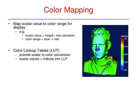 Ppt Vtk Fundamental Algorithms Scalar â€ Color Mapping Powerpoint