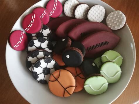 Sports Balls Biscuit Tin By Biscuit Village
