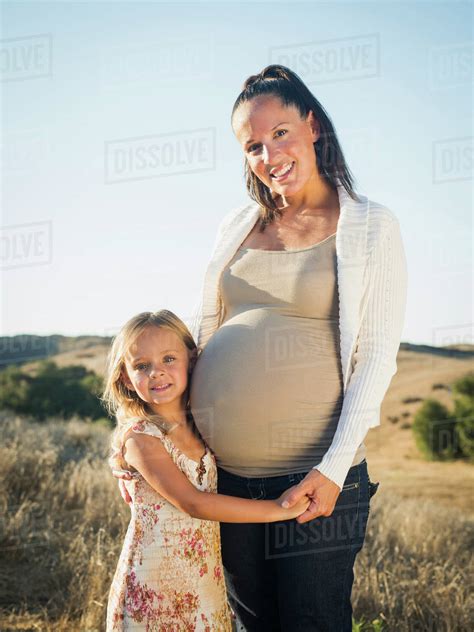 pregnant mother daughter