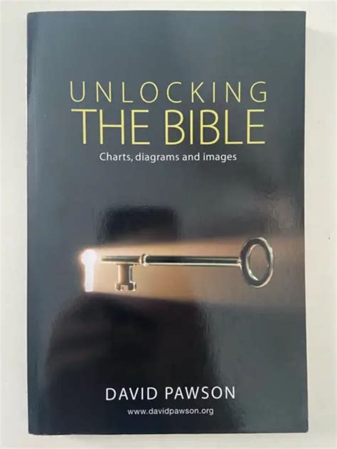 Unlocking The Bible Charts Diagrams And Images By Pawson David Vg