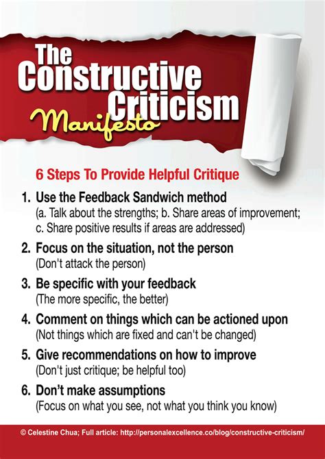 Criticism Quotes Article How To Give Constructive Criticism 6