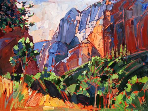 Zion Summer Contemporary Impressionism Paintings By Erin Hanson