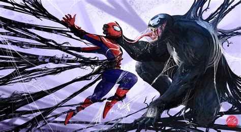 Spider Man Vs Venom Wallpapers Top Những Hình Ảnh Đẹp