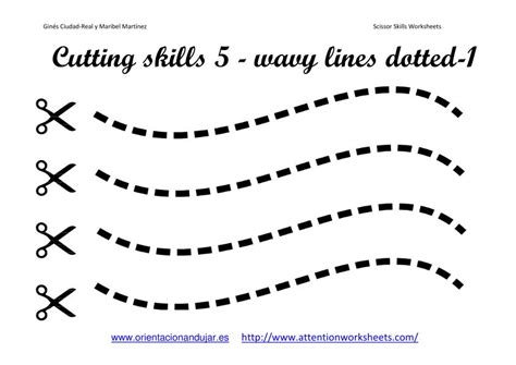 Make sure to encourage the child. Cutting Skills Printables Worksheets collection ...