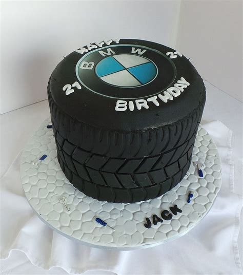 As mother of two i know how essential it is to celebrate your kids' birthday and make them feel special. 21st BMW Tyre themed birthday cake | Themed birthday cakes, Bmw cake, 18th birthday cake for guys