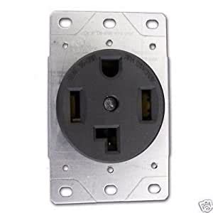 Either your dryer cord has too many or too few prongs to fit. Amazon.com: Industrial Grade Flush Mount Dryer Outlet 30A ...