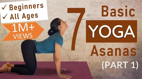Basic Yoga Asanas For Good Health For Beginners And All Age Groups