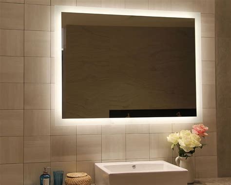 Led Backlit Vanity Mirror Richard Nicole Designs