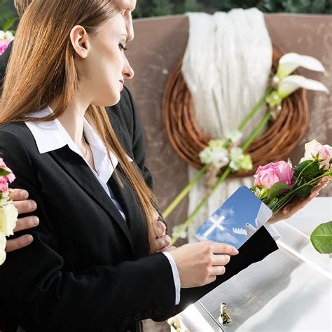 200 Pieces Sympathy Cards Bereavement Poem Double-sided Funeral Prayer