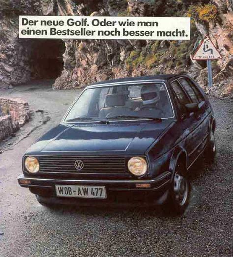 1984 Euro Vw Golf Ii Sales Brochure By Vwgolfmk2oc Issuu