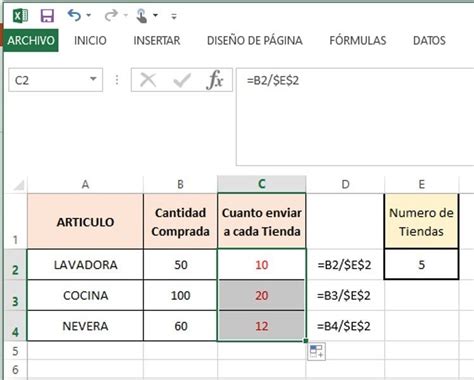 Como Dividir En Excel