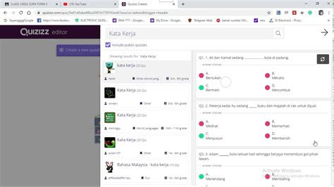 10 kamera terbaik yang paling sering dipakai youtuber! PART 4: Cara buat Kuiz menggunakan Quizizz dalam Google ...