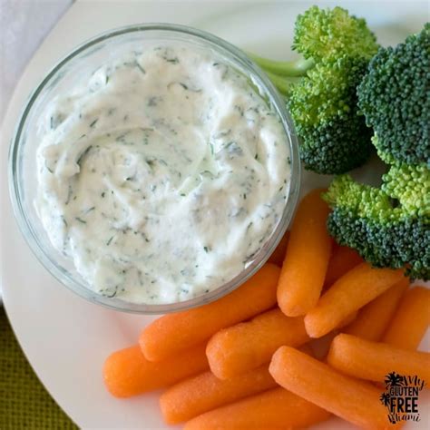 Healthier Dill Dip Easy Delicious And Gluten Free