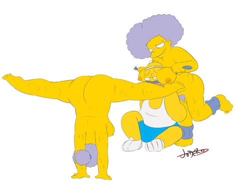 Post 3031111 Homersimpson Joderoartist Pattybouvier Selmabouvier