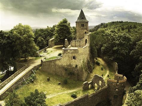 The Castle Of Frankenstein Just Five Kilometers From The German City