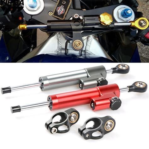 Universal Motorcycle Steering Stabilizer Damper For Honda Cbr 600 F2f3