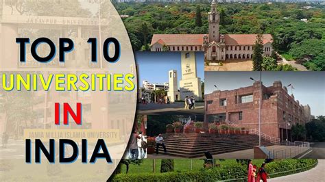 Top 10 Best Universities In India Top University In India 2022 Top