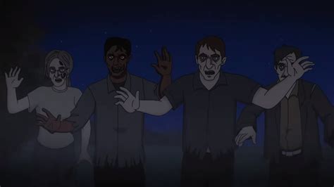 Night Of The Animated Dead Trailer George A Romeros Zombie Classic