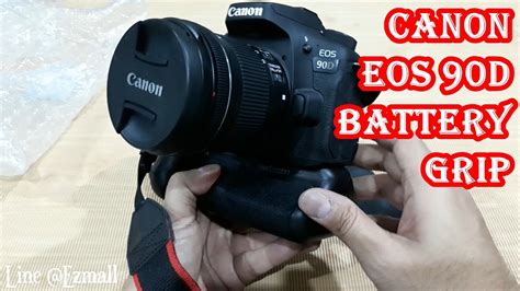 Canon Eos 90d Battery Gripแบ็ตเตอรี่กริ้ป By Ezmall Youtube