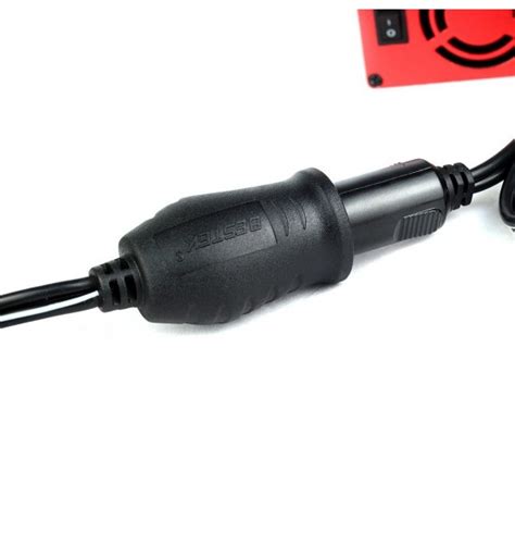 You can plug an extension cord into another extension cord. BESTEK Car Battery Clip-on Cigarette Lighter Socket ...