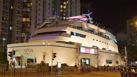 4k Walking At Whampoa Hong Kong A Giant Boat In The Middle Of The