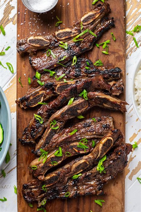 Grilled Kalbi Beef Korean Short Ribs Recipe Kitchen Swagger