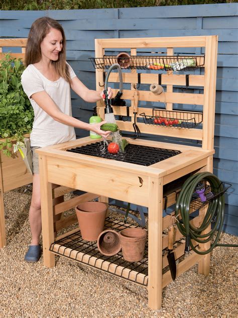 We did not find results for: CedarLast Potting Bench with Sink and Shelf | Gardener's ...