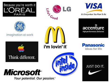 Simple to use · 100% customizable · download logos instantly famous brand logo tagline - Google Search | Logo - Tagline ...
