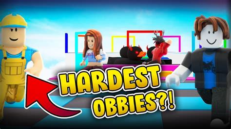 The Hardest Roblox Obbies Of All Time Ranked Youtube