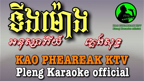 ទីងមោង អនុស្សាវរីយ៍ ភ្លេងសុទ្ធ Khmer Karaoke Pleng Sot Youtube