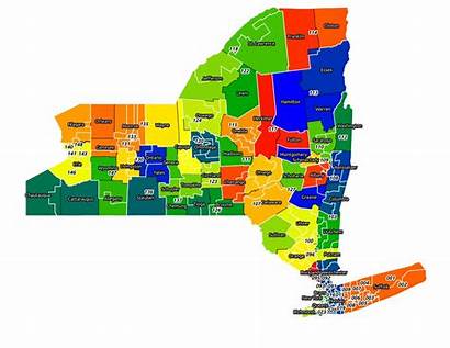 Map Ny Population Assembly Districts State Maps