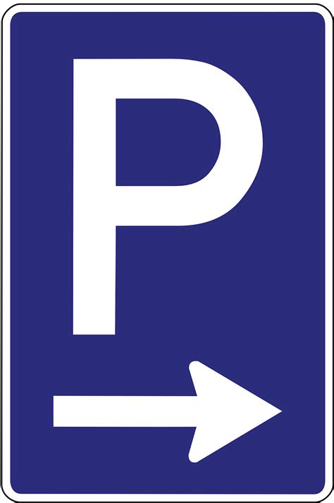 Parking Lot Road Sign Free Vector Graphic On Pixabay