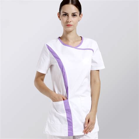 Korean Style Slim Fit Meidcal Nurse Uniforms Hospital Scrub Sets