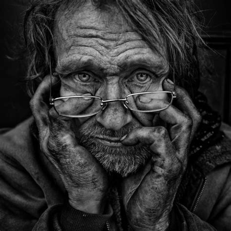 Striking Portraits Of Homeless People By Lee Jeffries Crying