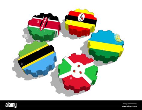 East African Community Flag Hi Res Stock Photography And Images Alamy