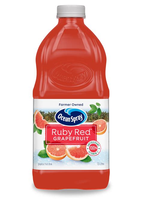 Ruby Red Grapefruit Fruit Drink Ocean Spray Au