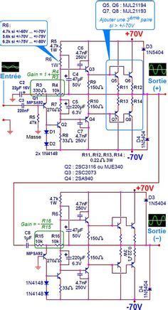 Power amplifier audio circuits, schematics or diagrams. 3000W Stereo Power Amplifier Circuit | Hubby Project | Pinterest | Circuits, Circuit diagram and ...