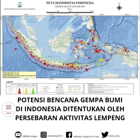 Peta Sebaran Tsunami Di Indonesia Newstempo