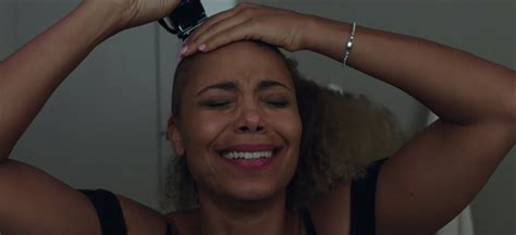 the nappily ever after trailer shows sanaa lathan giving herself a powerful new haircut — video