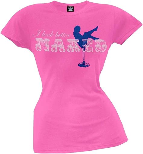 I Look Better Naked Juniors T Shirt At Amazon Womens Clothing Store